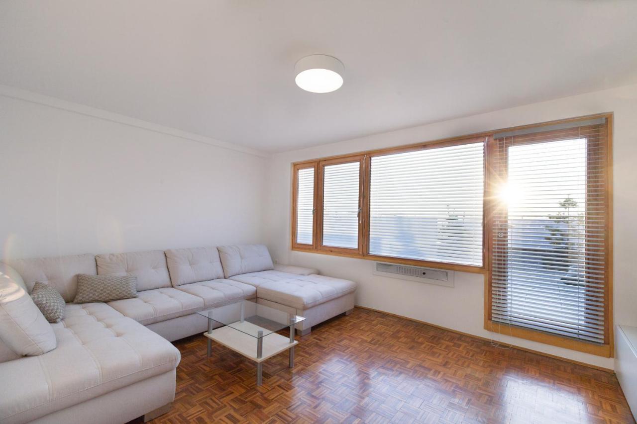Bright Penthaus Apartement, With A Wonderful View Любляна Экстерьер фото